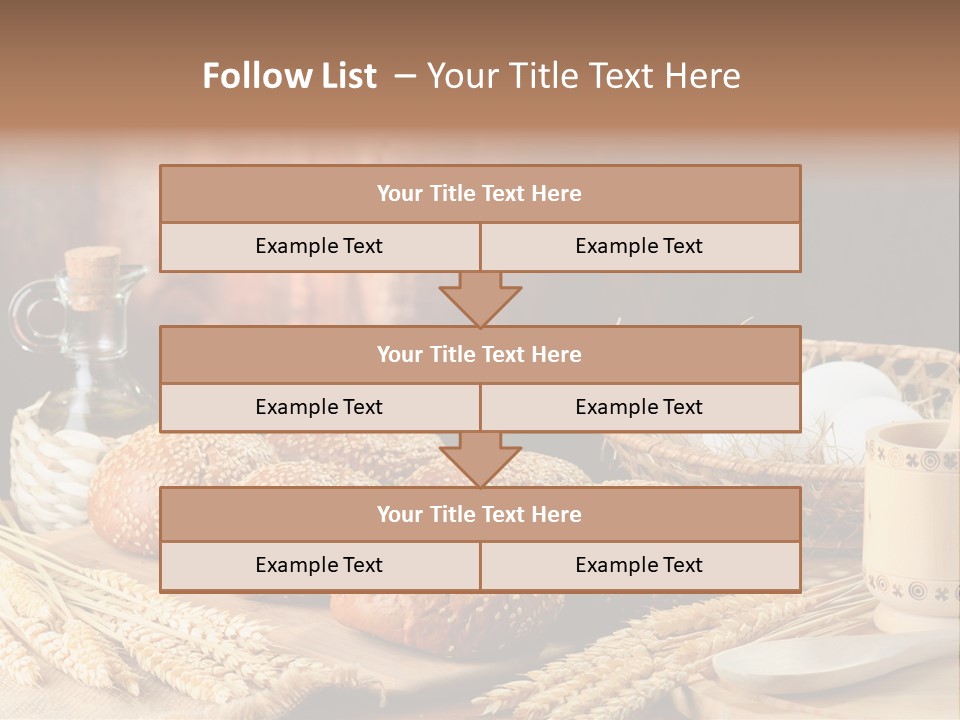 Wheaten Chopping Piece PowerPoint Template