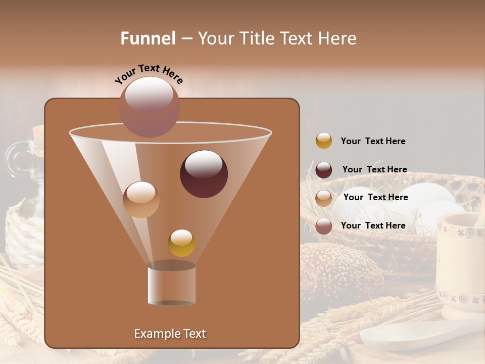 Wheaten Chopping Piece PowerPoint Template