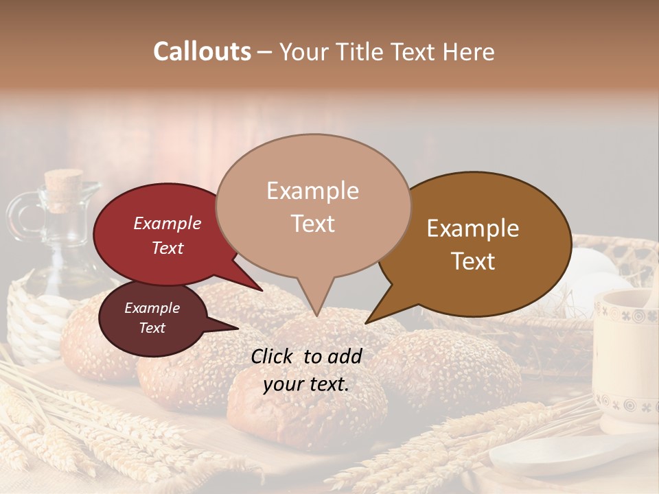 Wheaten Chopping Piece PowerPoint Template