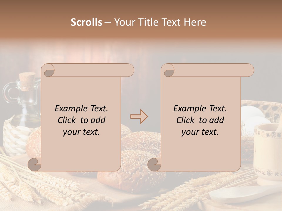 Wheaten Chopping Piece PowerPoint Template