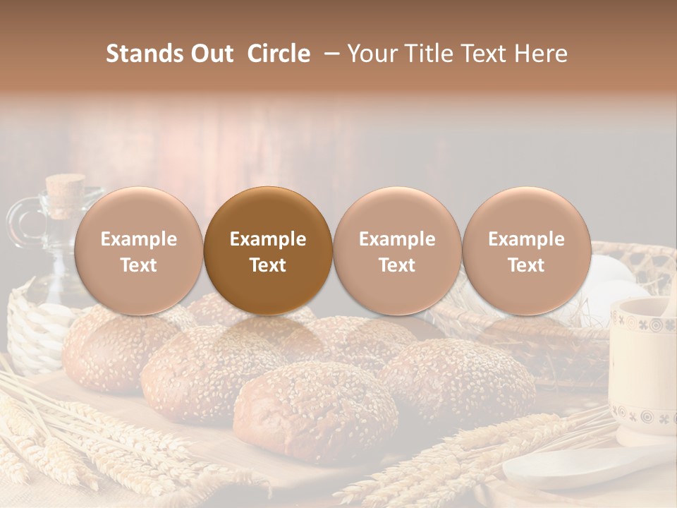 Wheaten Chopping Piece PowerPoint Template