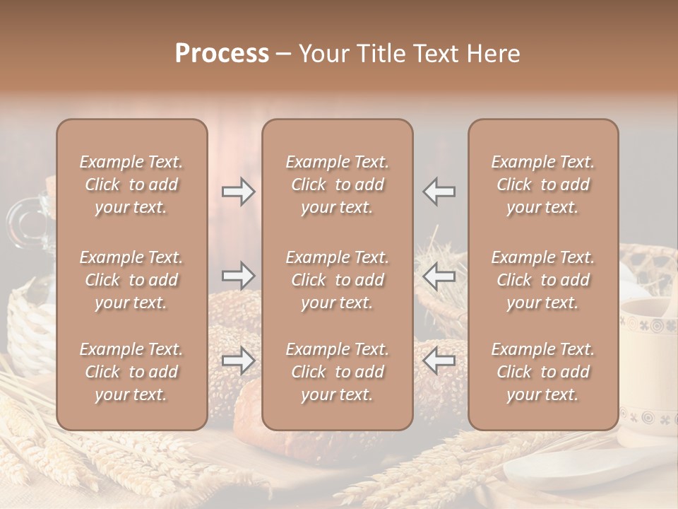 Wheaten Chopping Piece PowerPoint Template