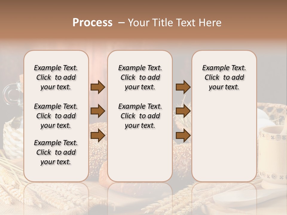 Wheaten Chopping Piece PowerPoint Template