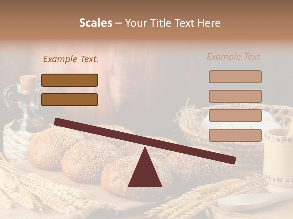 Wheaten Chopping Piece PowerPoint Template