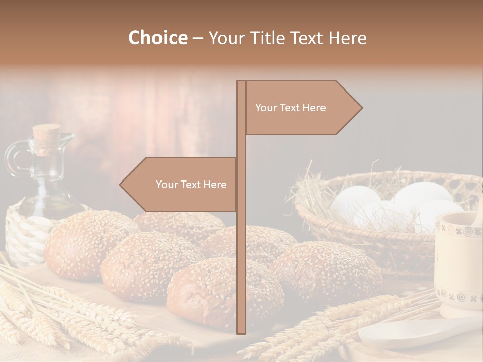 Wheaten Chopping Piece PowerPoint Template