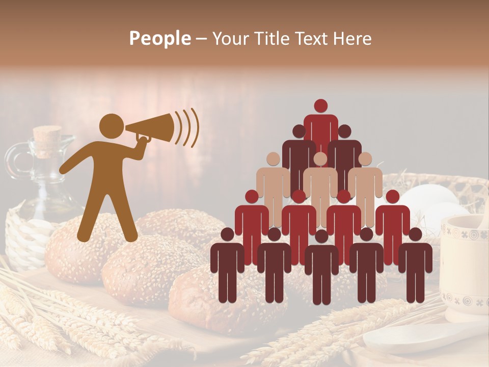 Wheaten Chopping Piece PowerPoint Template