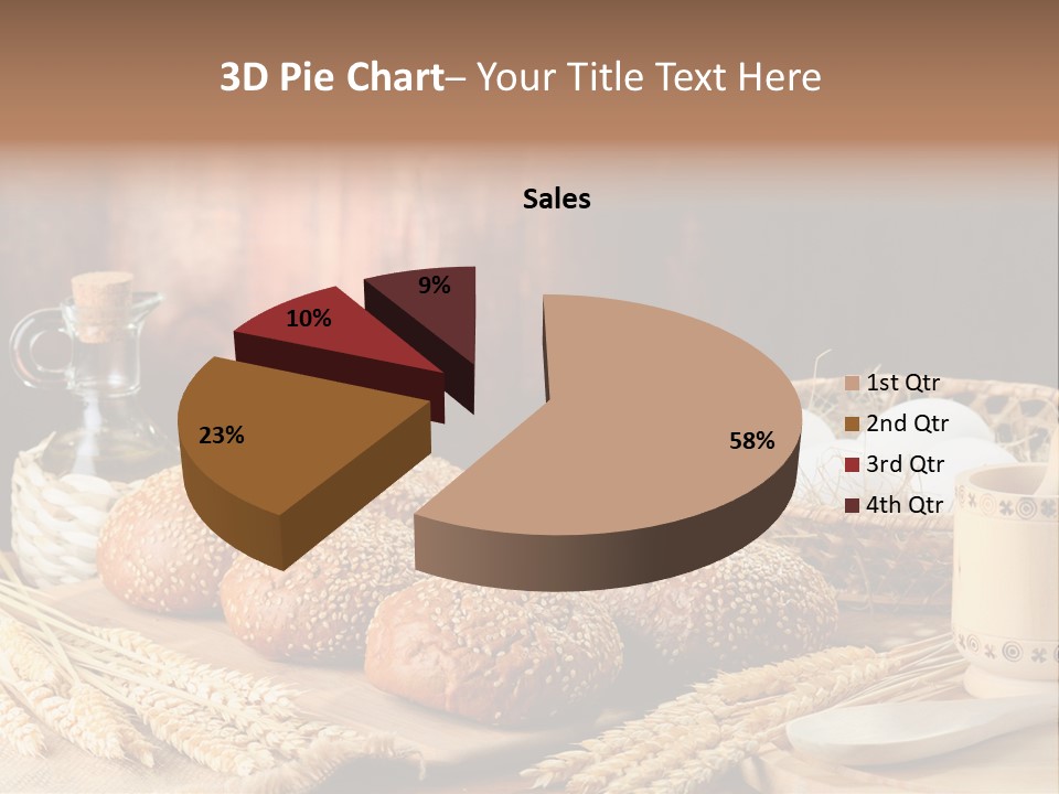 Wheaten Chopping Piece PowerPoint Template