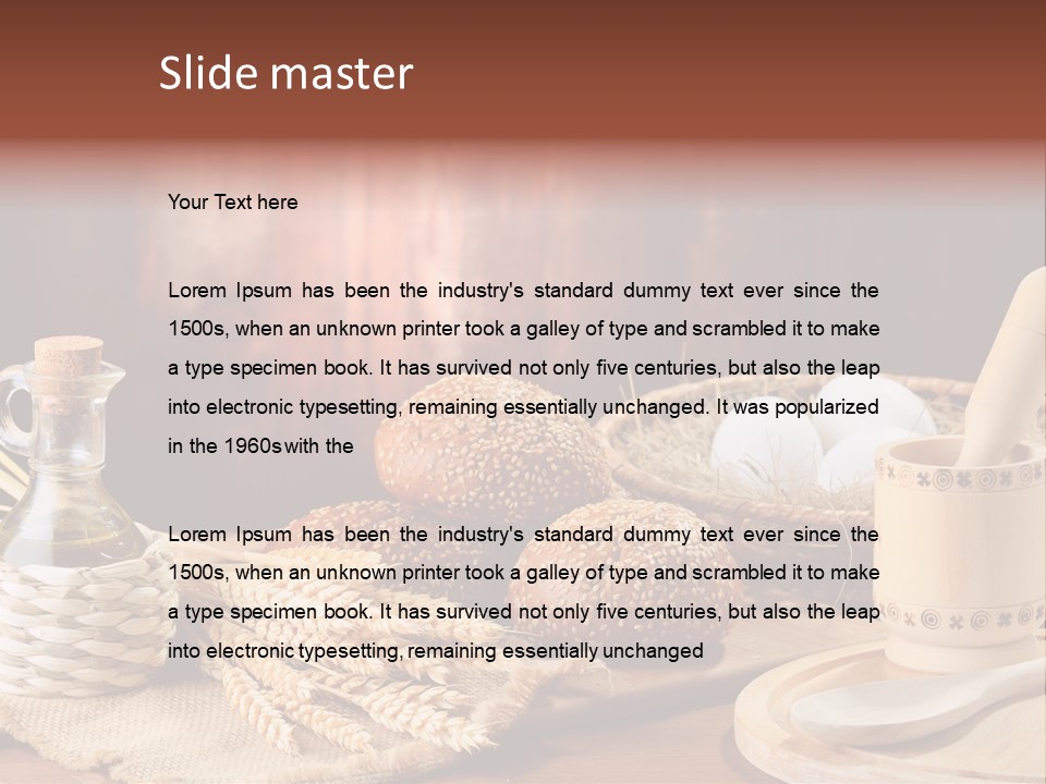Rural Bread Concept PowerPoint Template