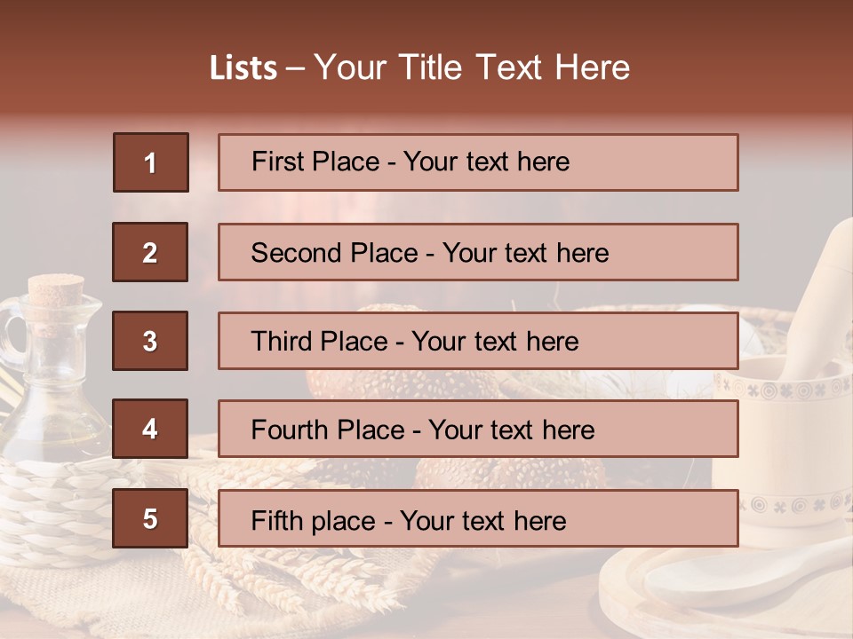 Rural Bread Concept PowerPoint Template