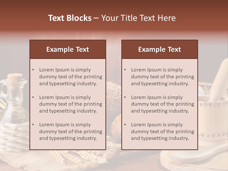Rural Bread Concept PowerPoint Template