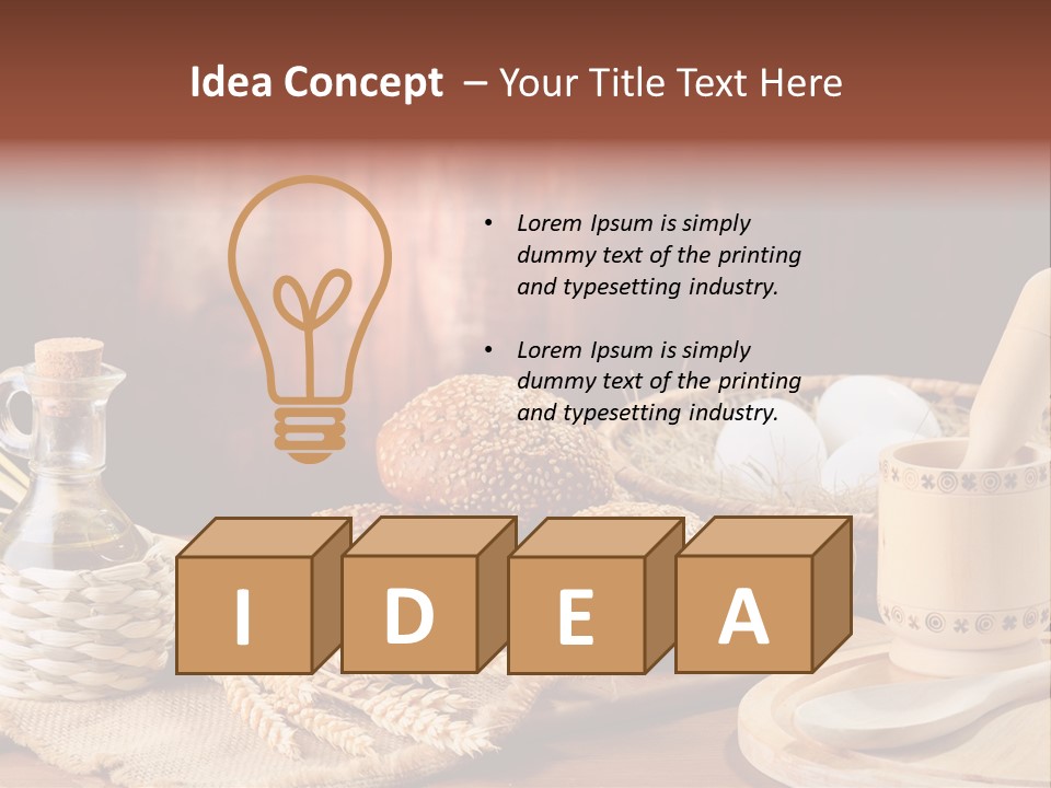 Rural Bread Concept PowerPoint Template