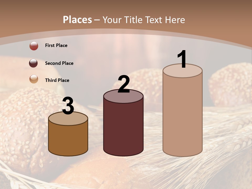 Baking Foodstuff Loaf PowerPoint Template