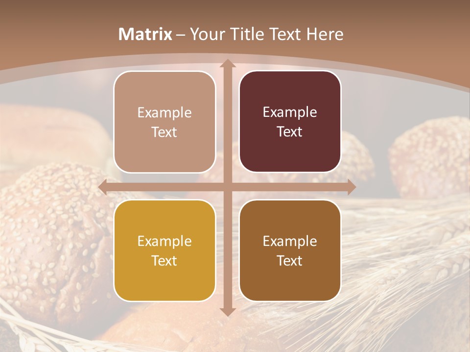 Baking Foodstuff Loaf PowerPoint Template