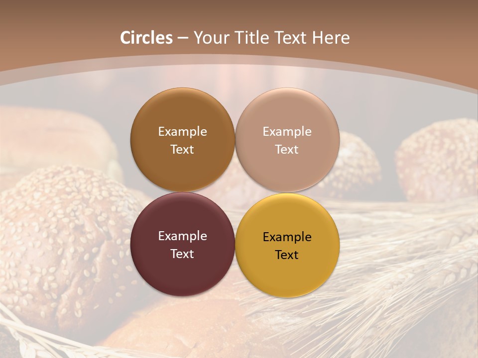 Baking Foodstuff Loaf PowerPoint Template