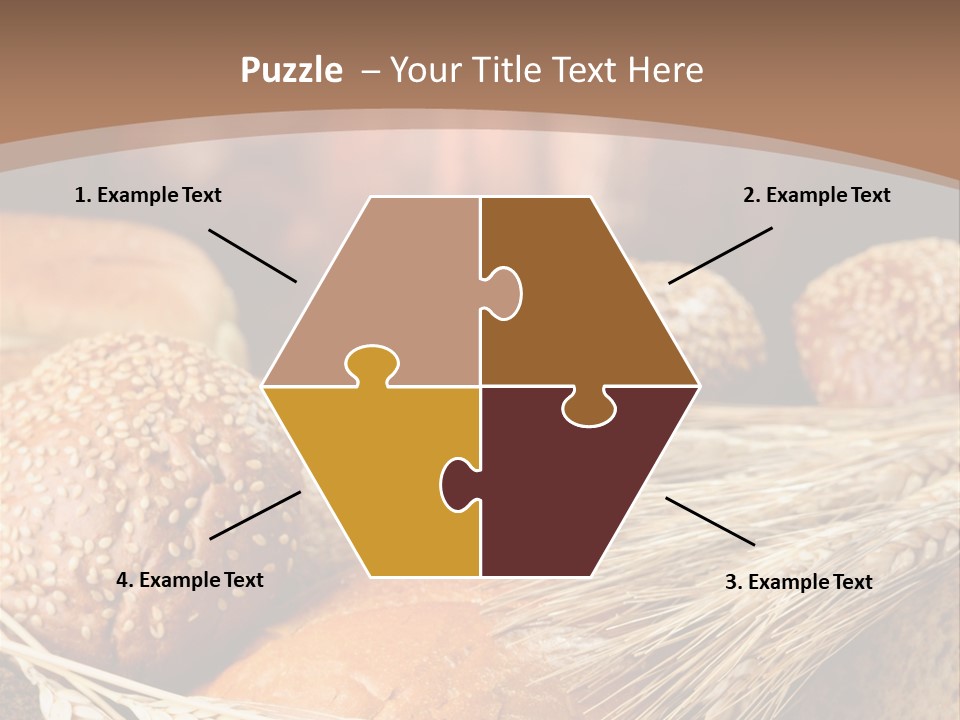 Baking Foodstuff Loaf PowerPoint Template
