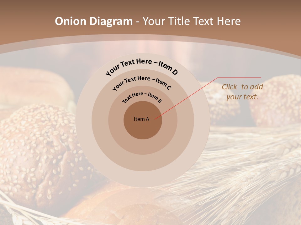 Baking Foodstuff Loaf PowerPoint Template