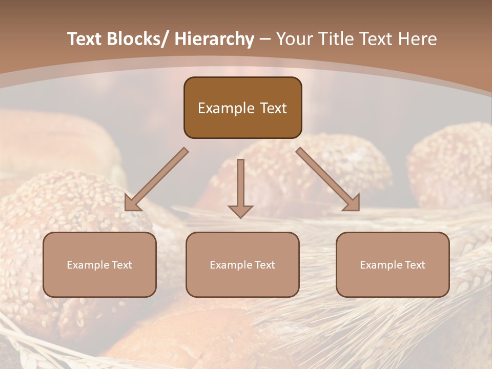 Baking Foodstuff Loaf PowerPoint Template