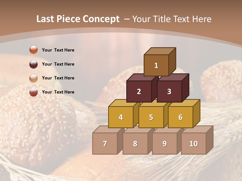 Baking Foodstuff Loaf PowerPoint Template
