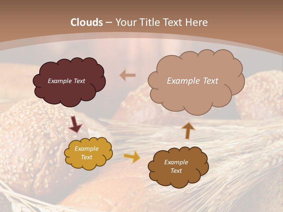 Baking Foodstuff Loaf PowerPoint Template