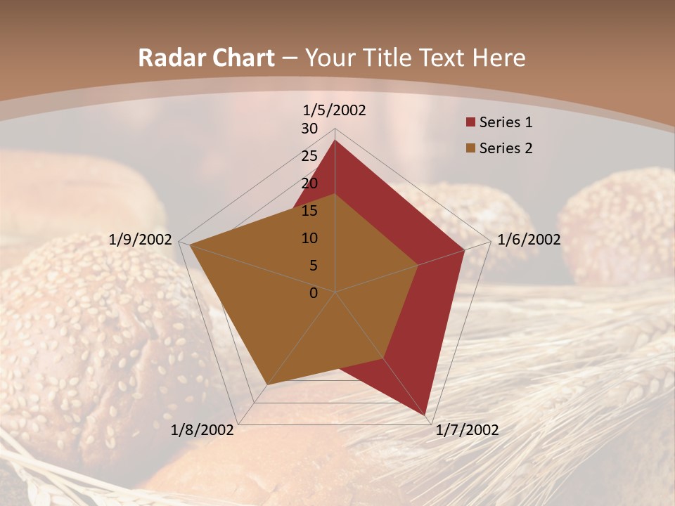 Baking Foodstuff Loaf PowerPoint Template