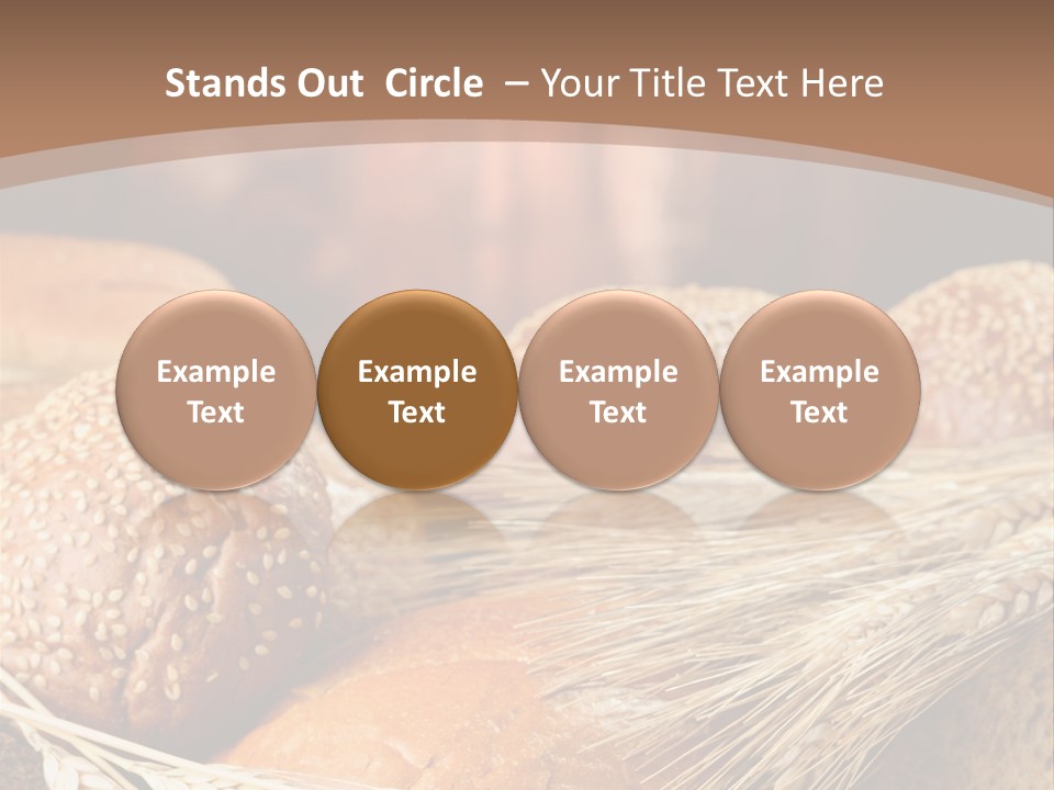 Baking Foodstuff Loaf PowerPoint Template