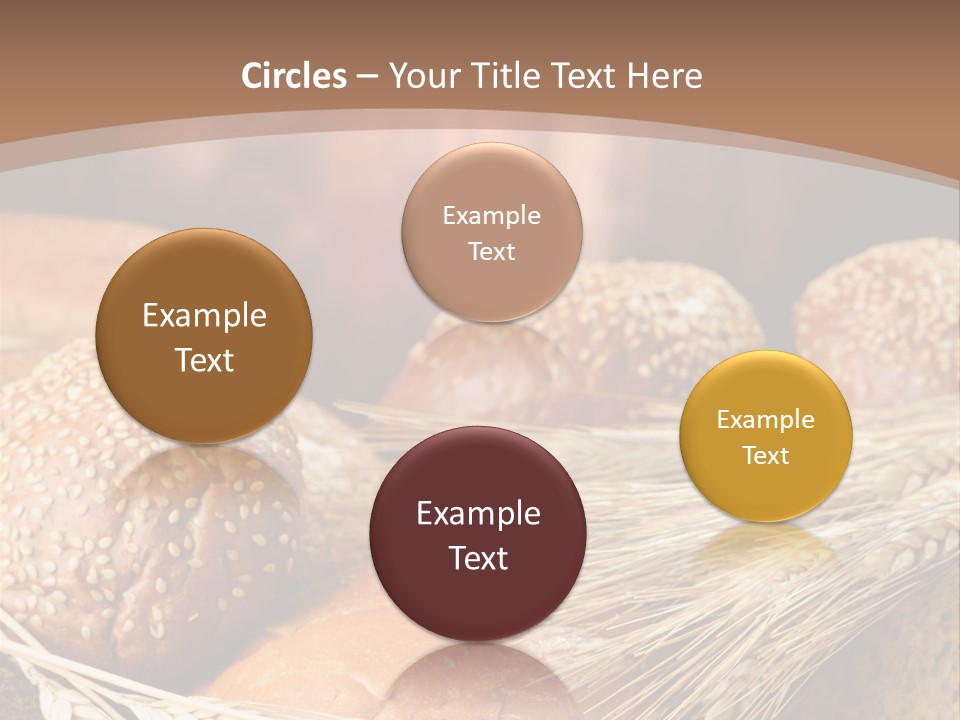 Baking Foodstuff Loaf PowerPoint Template