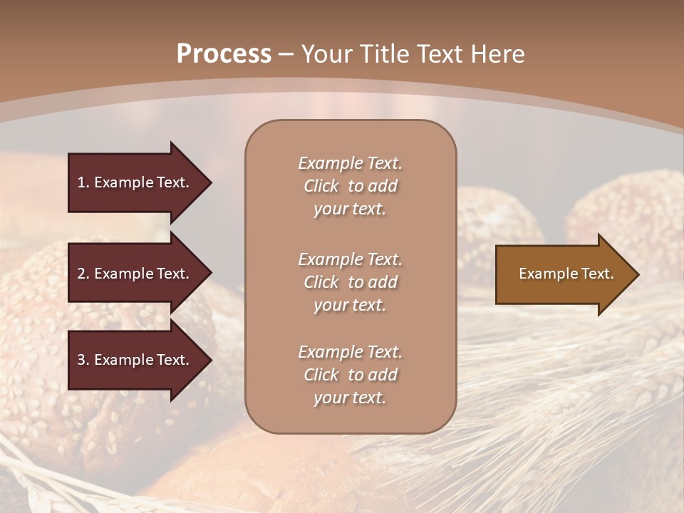 Baking Foodstuff Loaf PowerPoint Template