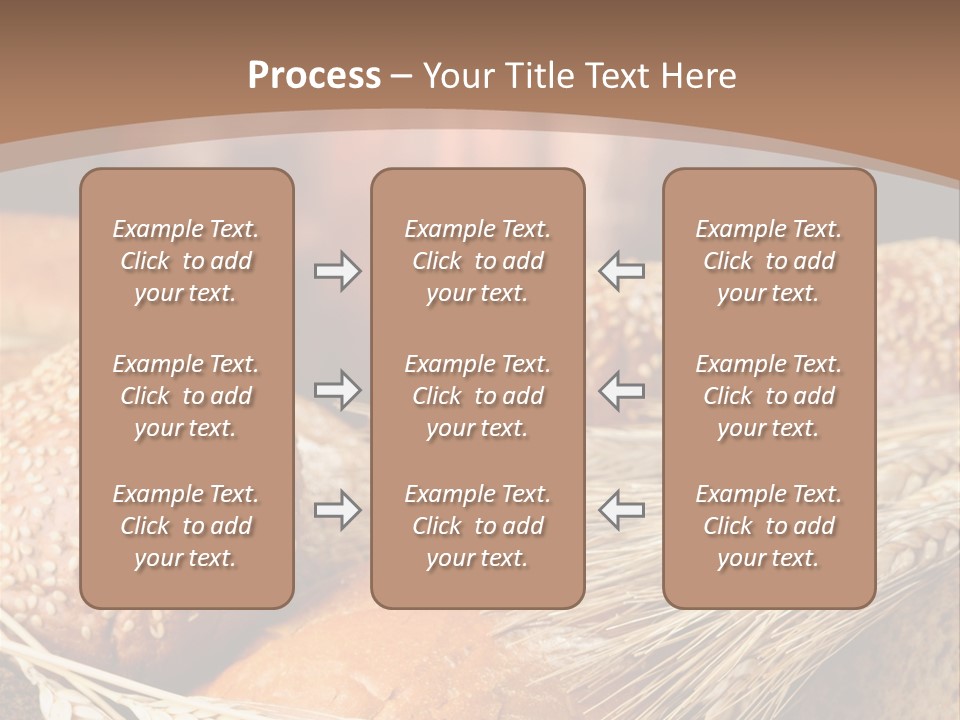 Baking Foodstuff Loaf PowerPoint Template