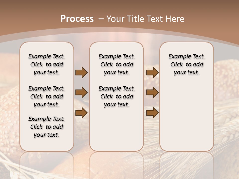 Baking Foodstuff Loaf PowerPoint Template