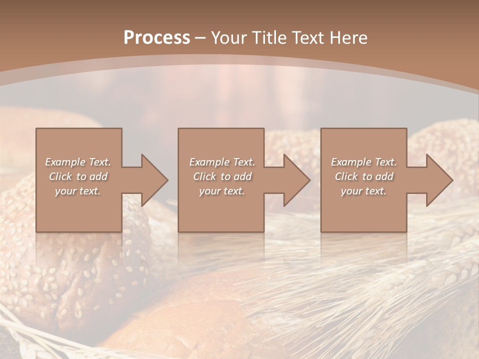 Baking Foodstuff Loaf PowerPoint Template