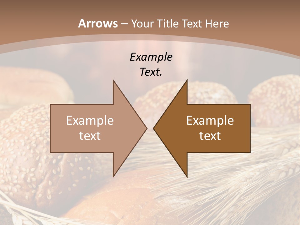 Baking Foodstuff Loaf PowerPoint Template