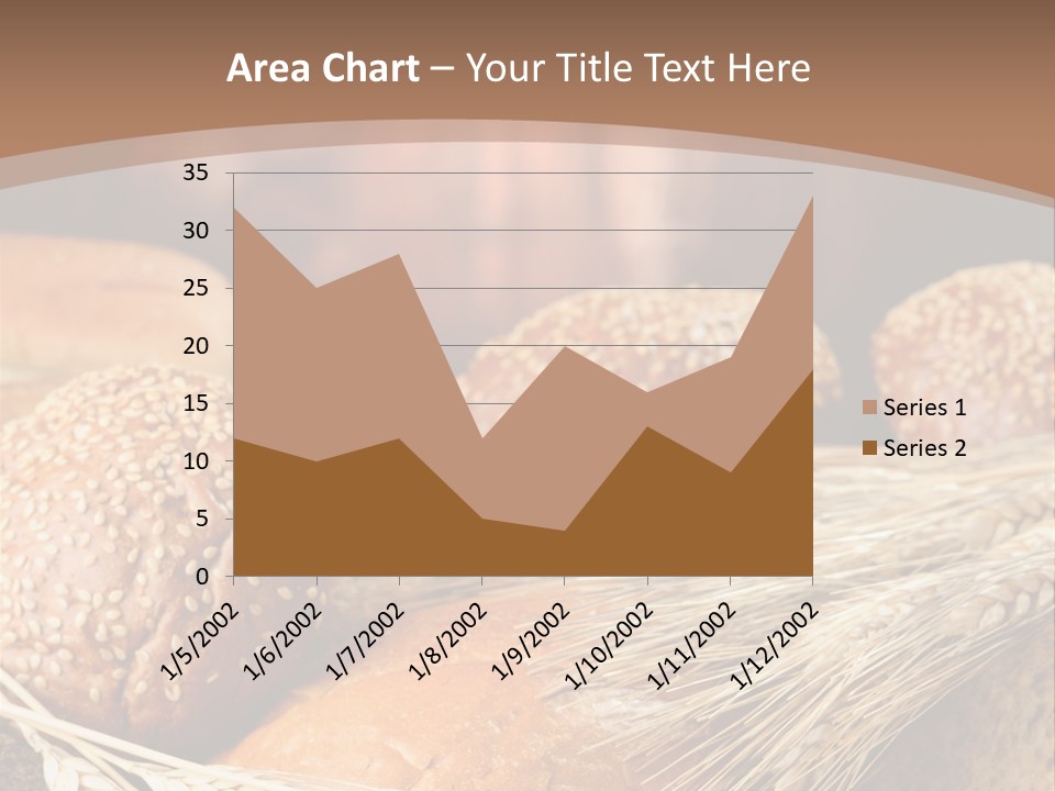 Baking Foodstuff Loaf PowerPoint Template