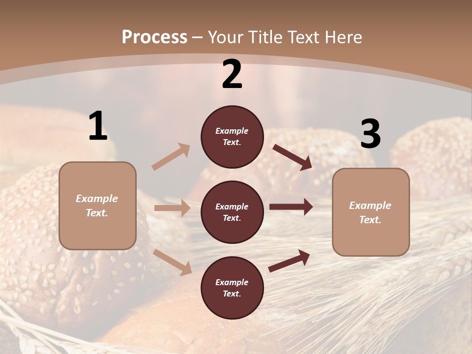 Baking Foodstuff Loaf PowerPoint Template