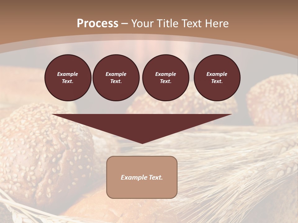Baking Foodstuff Loaf PowerPoint Template