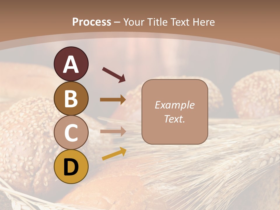 Baking Foodstuff Loaf PowerPoint Template