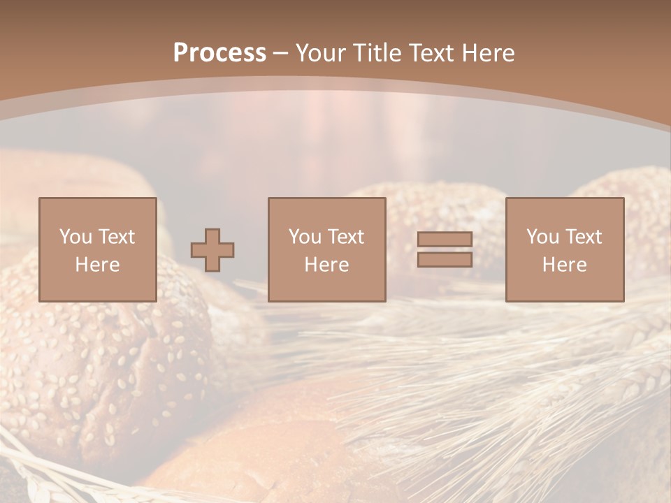 Baking Foodstuff Loaf PowerPoint Template