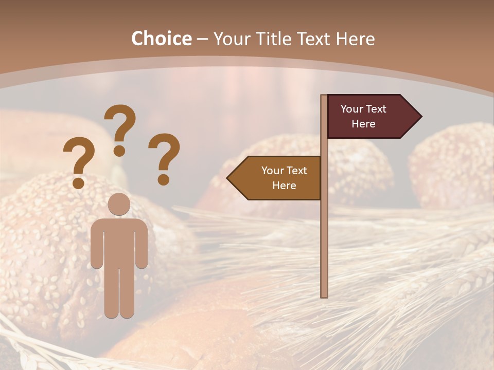 Baking Foodstuff Loaf PowerPoint Template