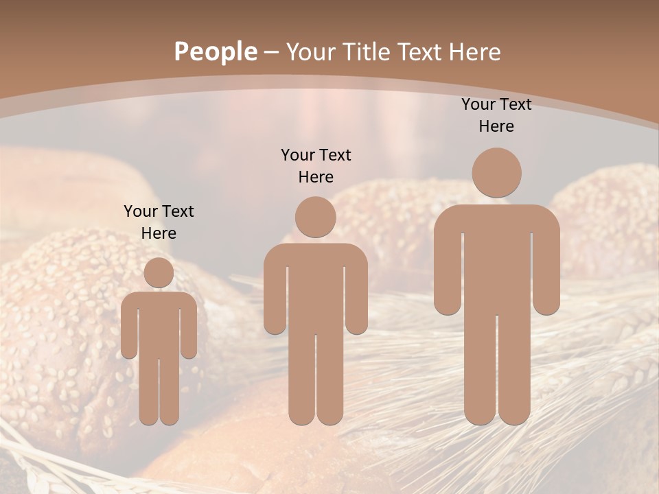 Baking Foodstuff Loaf PowerPoint Template