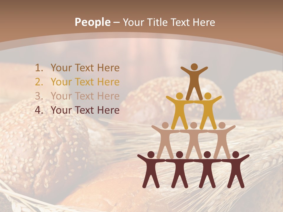 Baking Foodstuff Loaf PowerPoint Template
