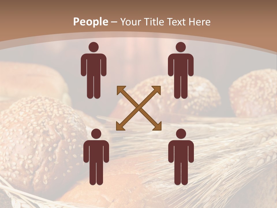 Baking Foodstuff Loaf PowerPoint Template