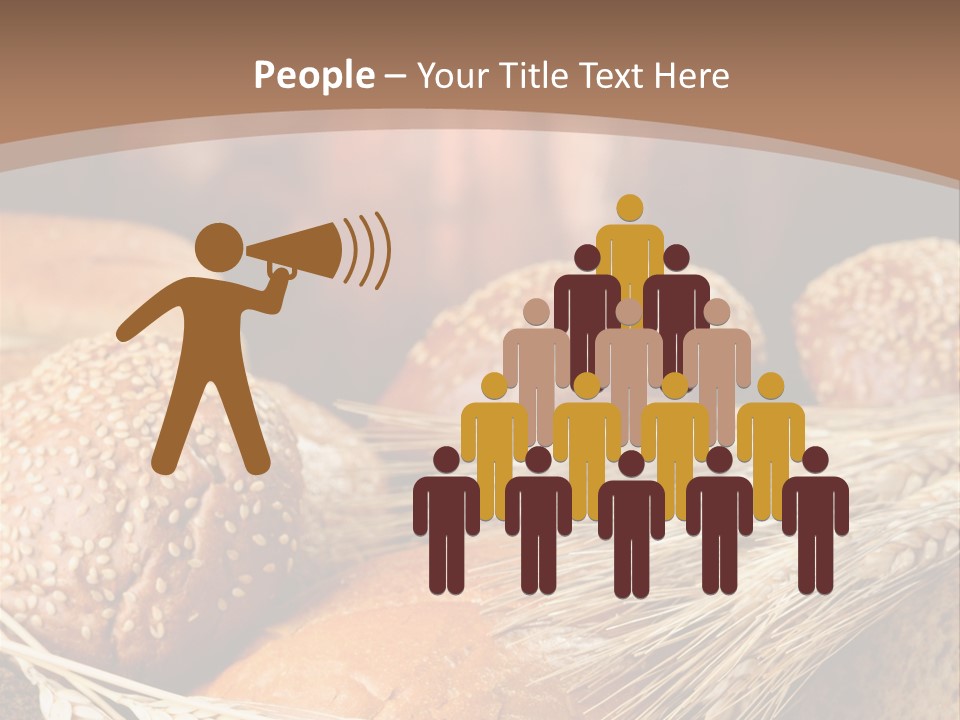 Baking Foodstuff Loaf PowerPoint Template