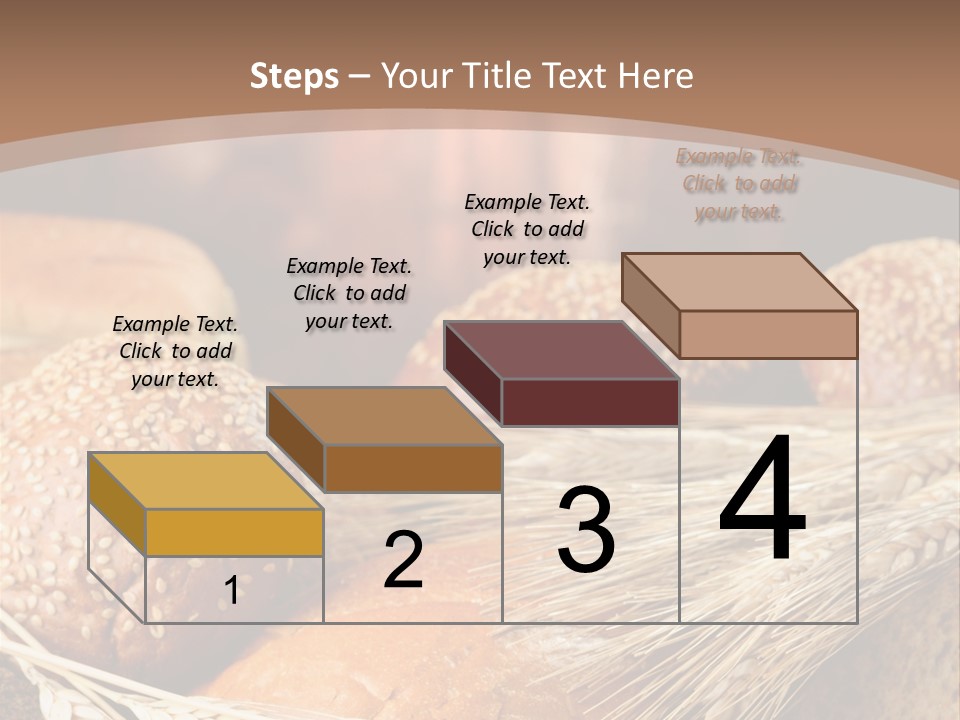 Baking Foodstuff Loaf PowerPoint Template