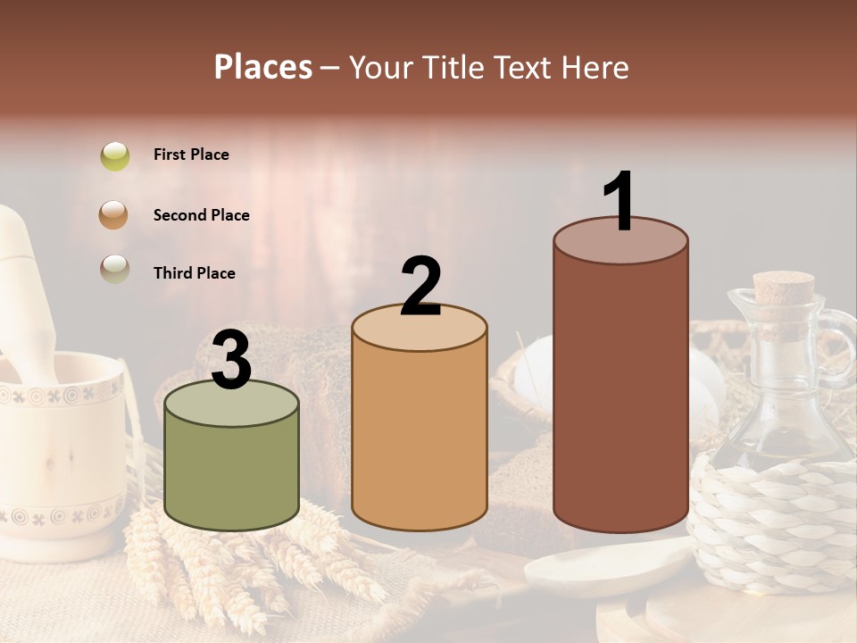 Black Rural Wheaten PowerPoint Template