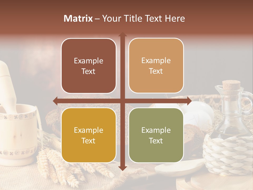 Black Rural Wheaten PowerPoint Template