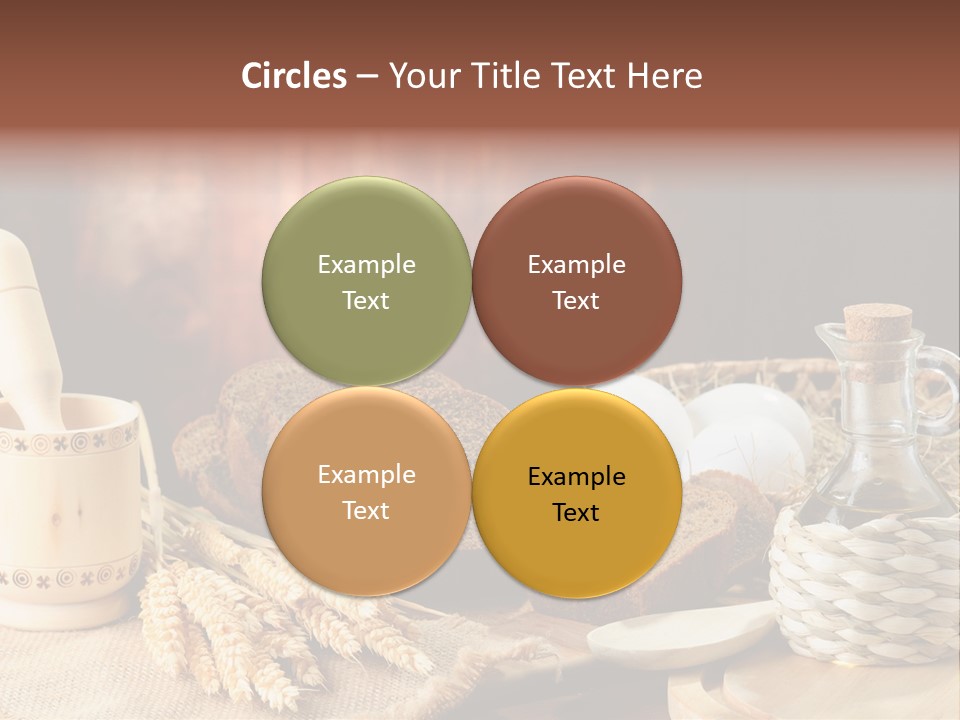 Black Rural Wheaten PowerPoint Template