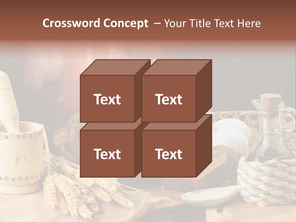 Black Rural Wheaten PowerPoint Template
