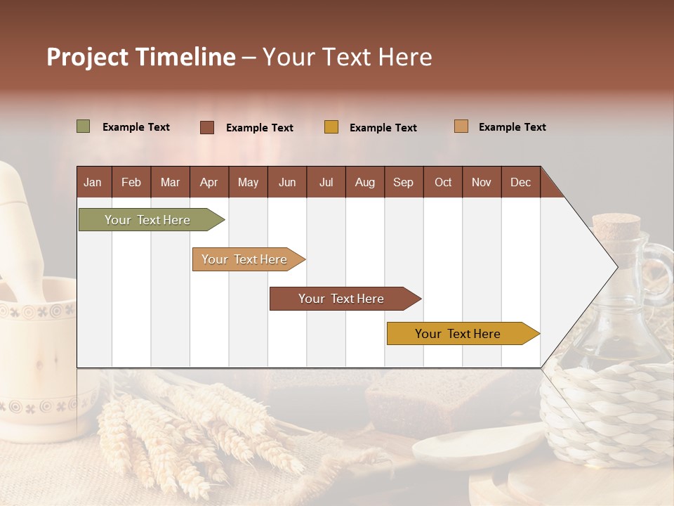 Black Rural Wheaten PowerPoint Template