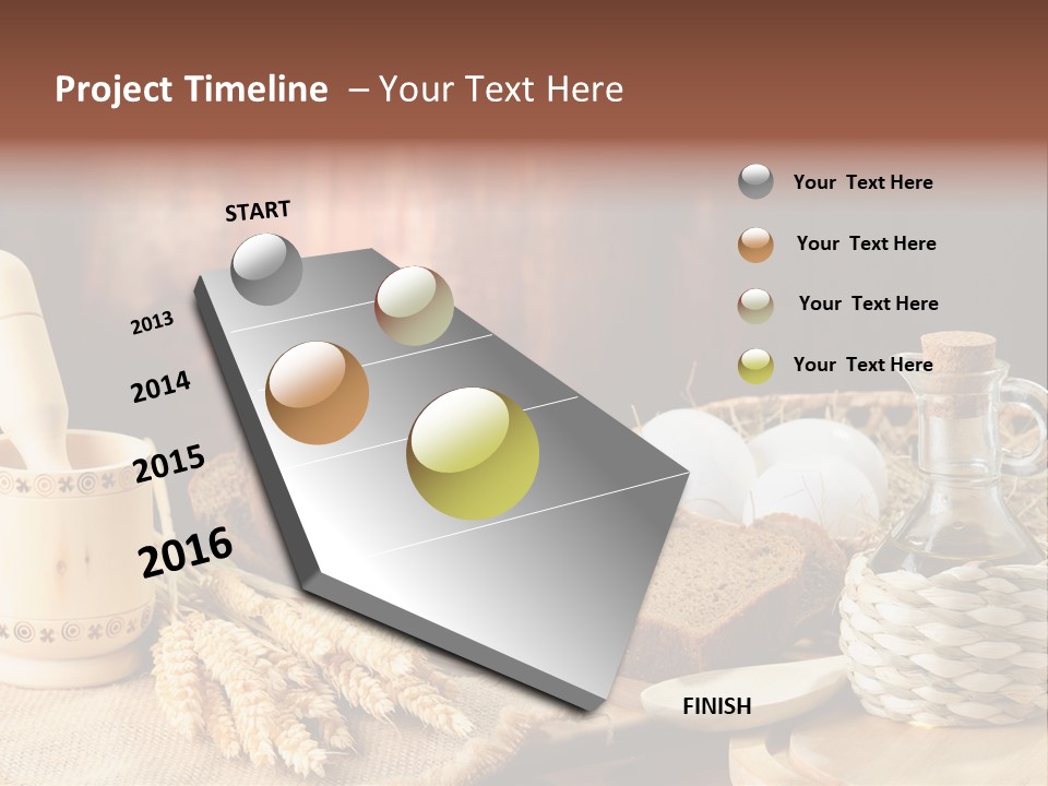 Black Rural Wheaten PowerPoint Template
