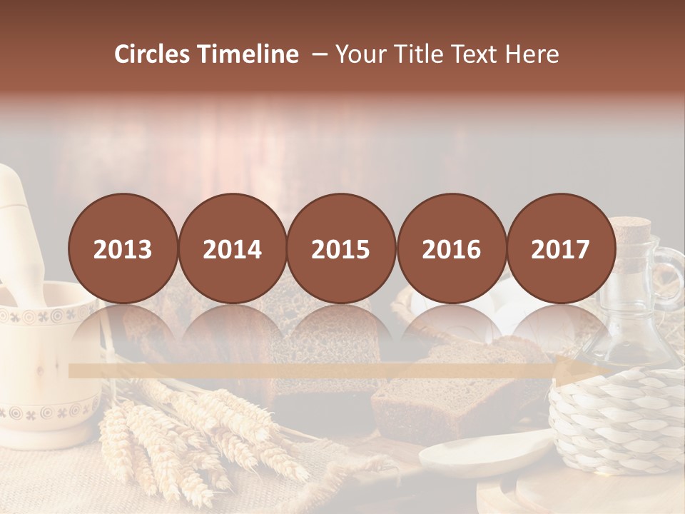 Black Rural Wheaten PowerPoint Template