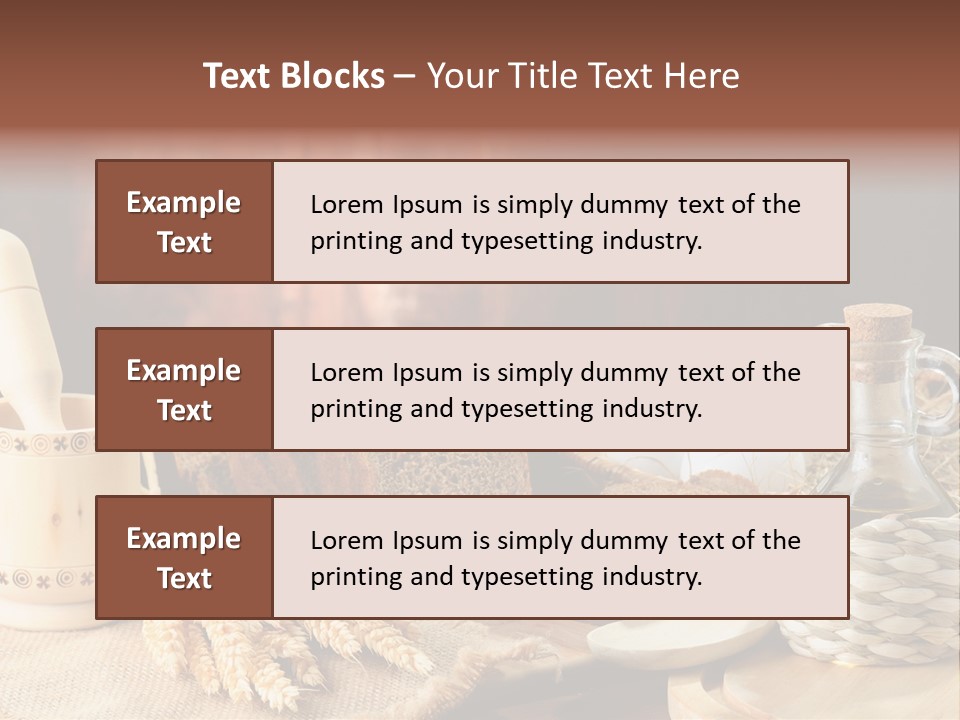 Black Rural Wheaten PowerPoint Template